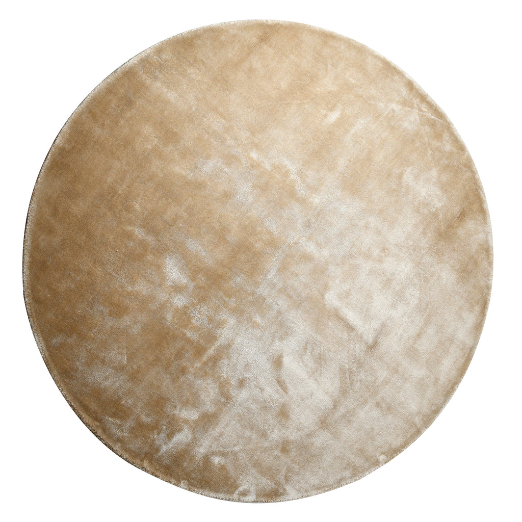 Vloerkleed Flavia - Taupe - Rond - S