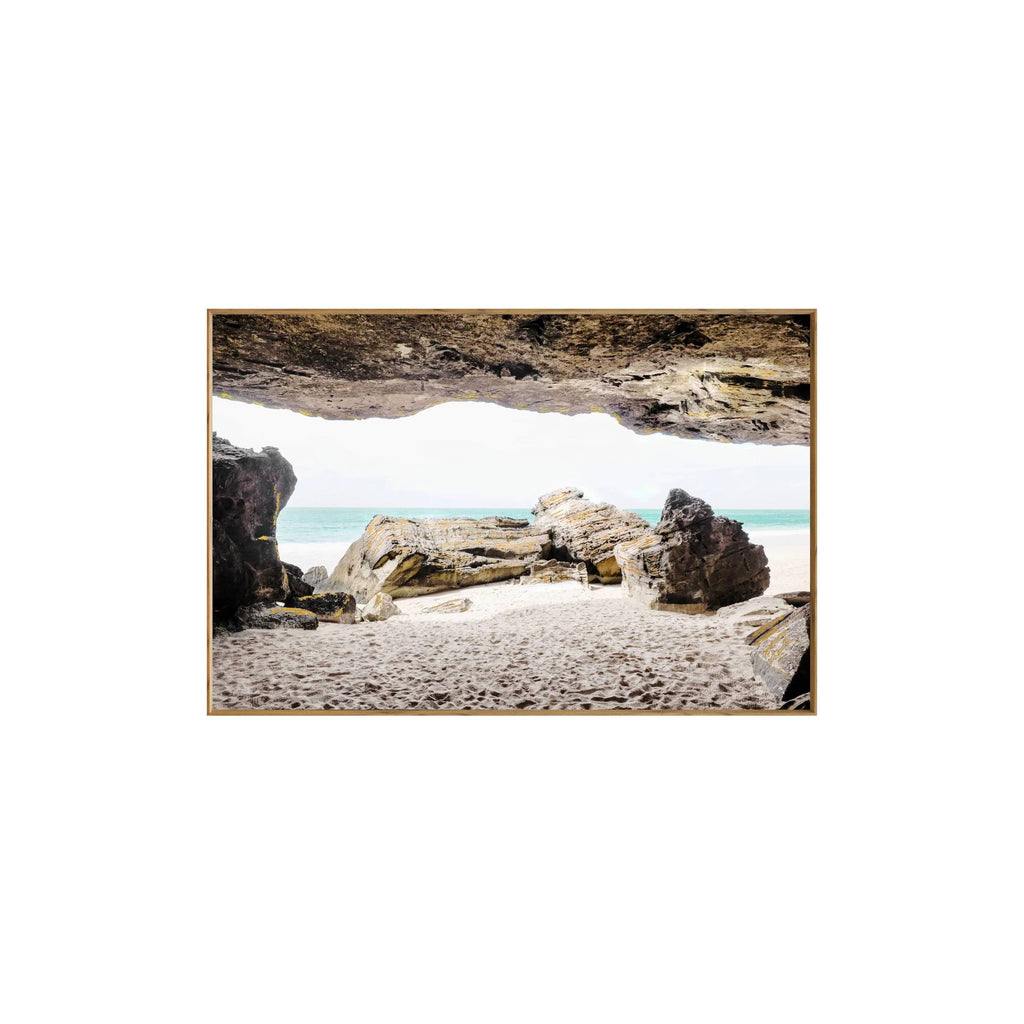 Wanddecoratie - 'Beach Cave'