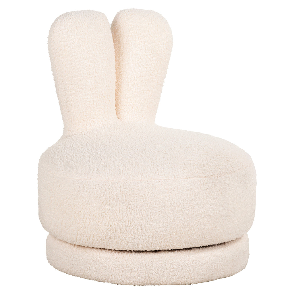 Kinderstoel Bunny - White teddy