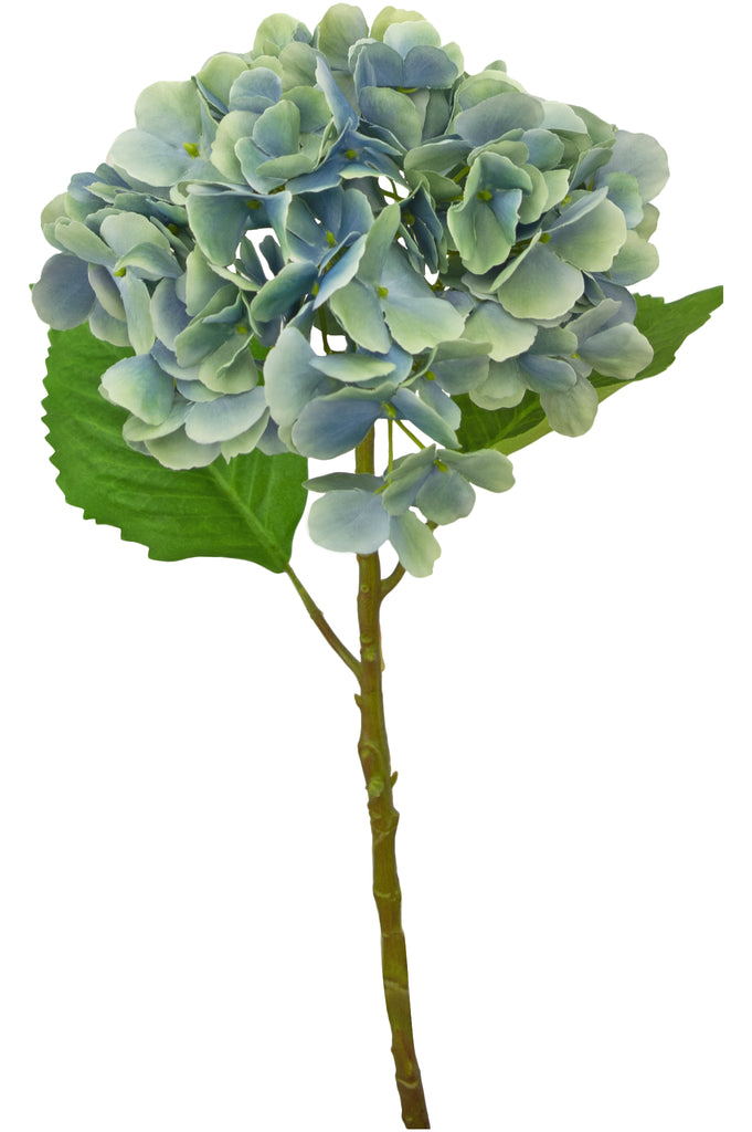 Kunst Hortensia Deluxe 55 cm blauw