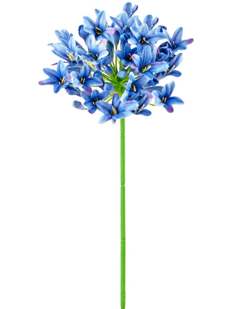 Kunstbloem Agapanthus Blauw | 75 cm