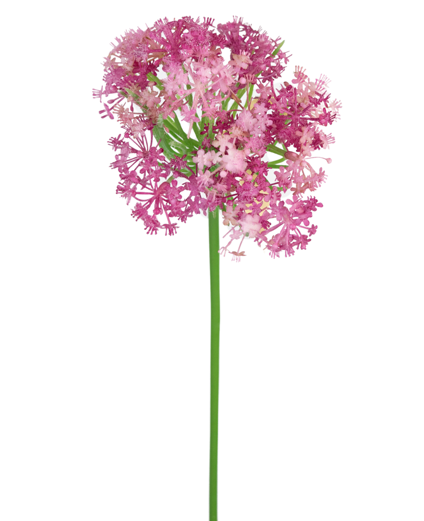 Kunstbloem Allium 60 cm paars