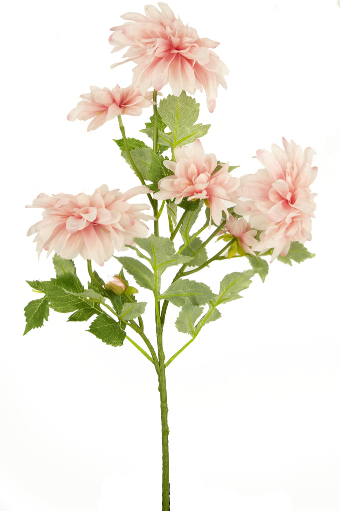 Kunstbloem Dahlia 60 cm roze