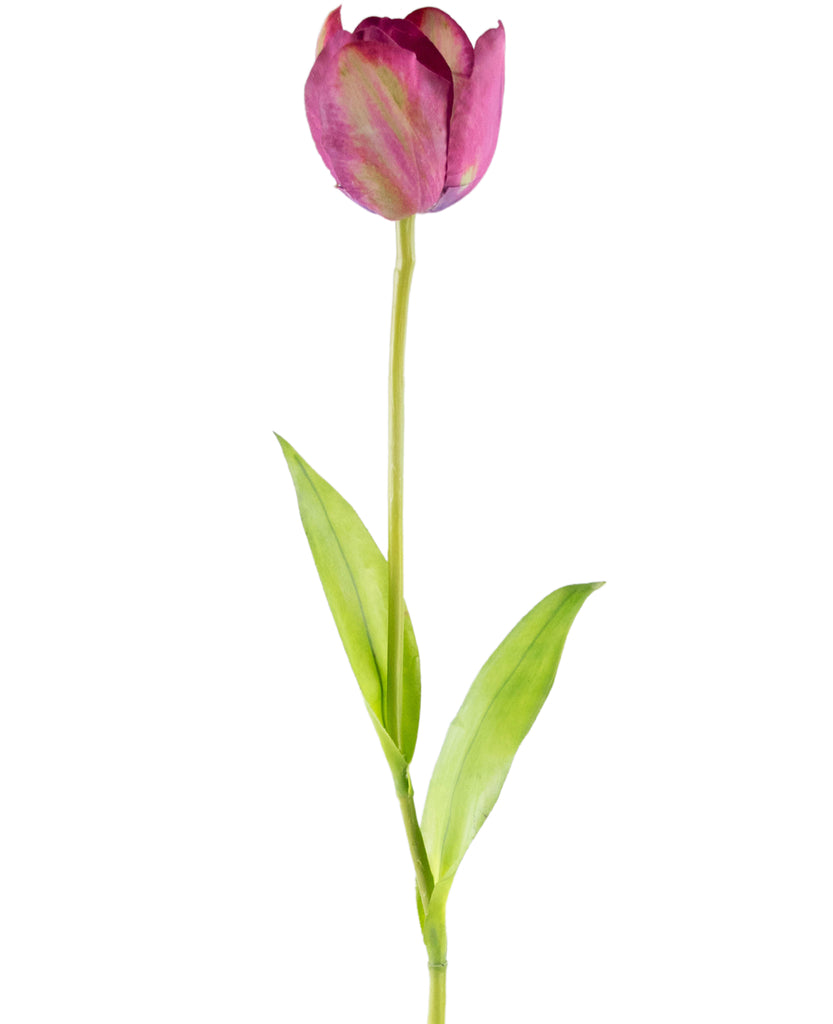 Kunstbloem Franse Tulp Paars | 60 cm