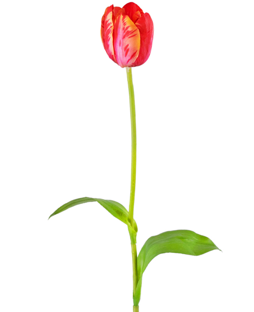 Kunstbloem Franse Tulp Rood | 60 cm