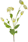 Kunstbloem Fritillary 81 cm wit