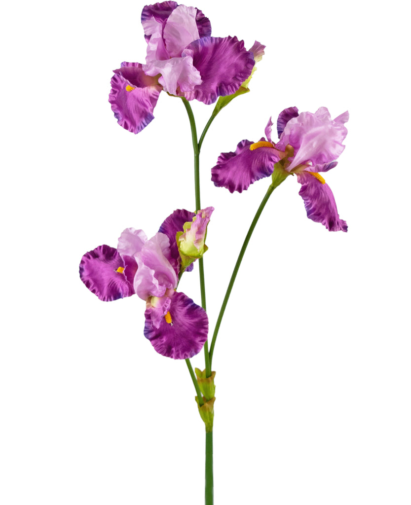 Kunstbloem Iris Paars | 102 cm