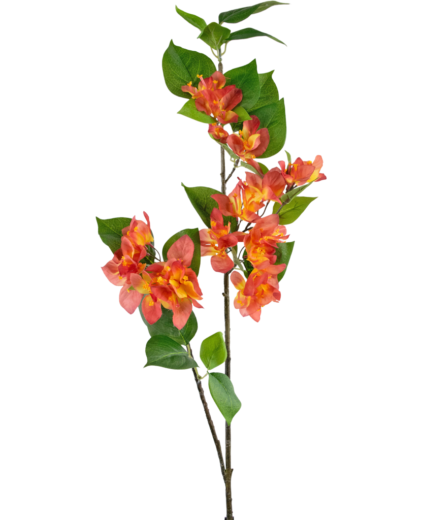 Kunsttak Bougainvillea Perzik | 81 cm