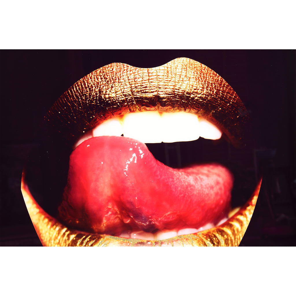 Wanddecoratie Melani - 'Lip with Tongue'