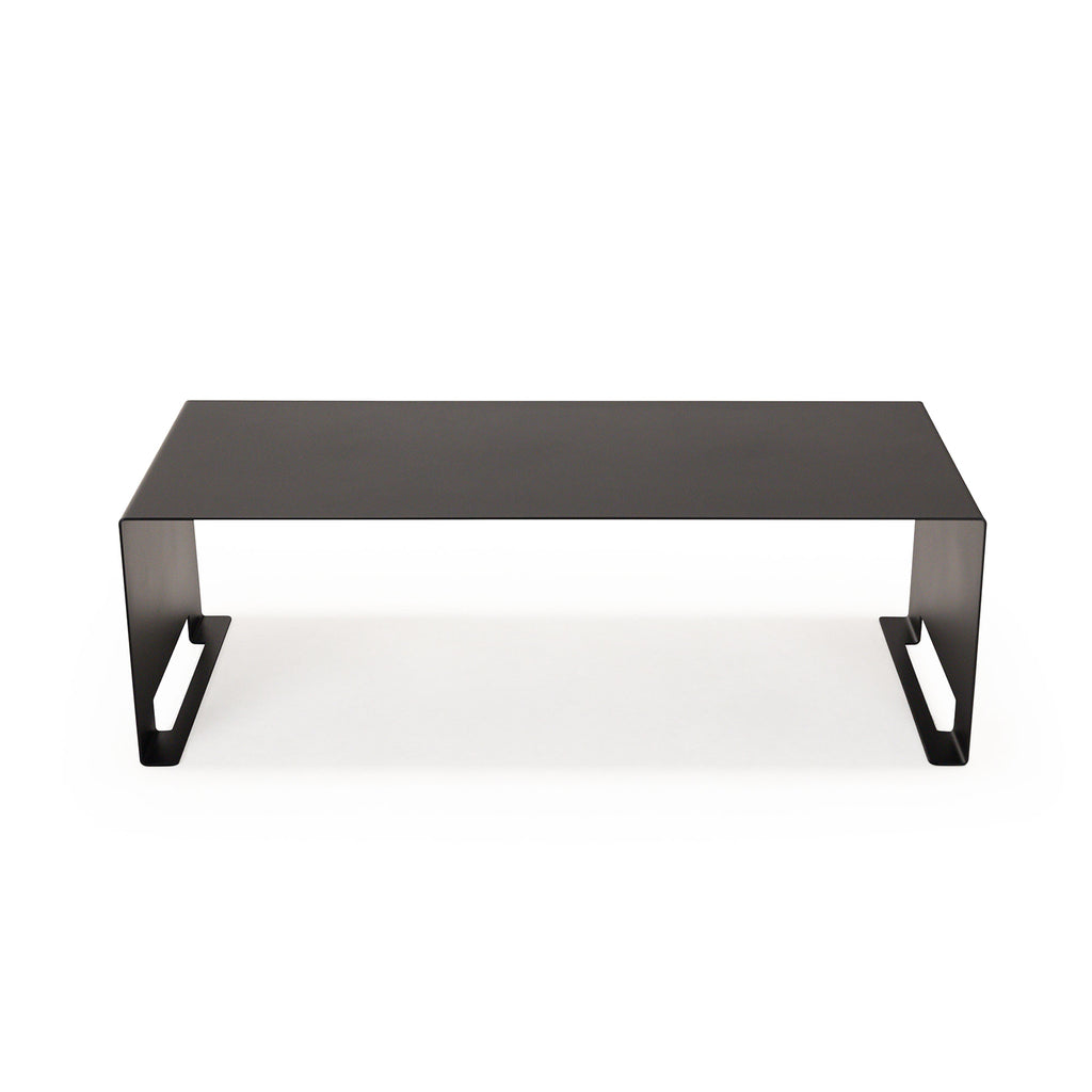 Salontafel Tomas - 110 cm - Zwart Alluminium