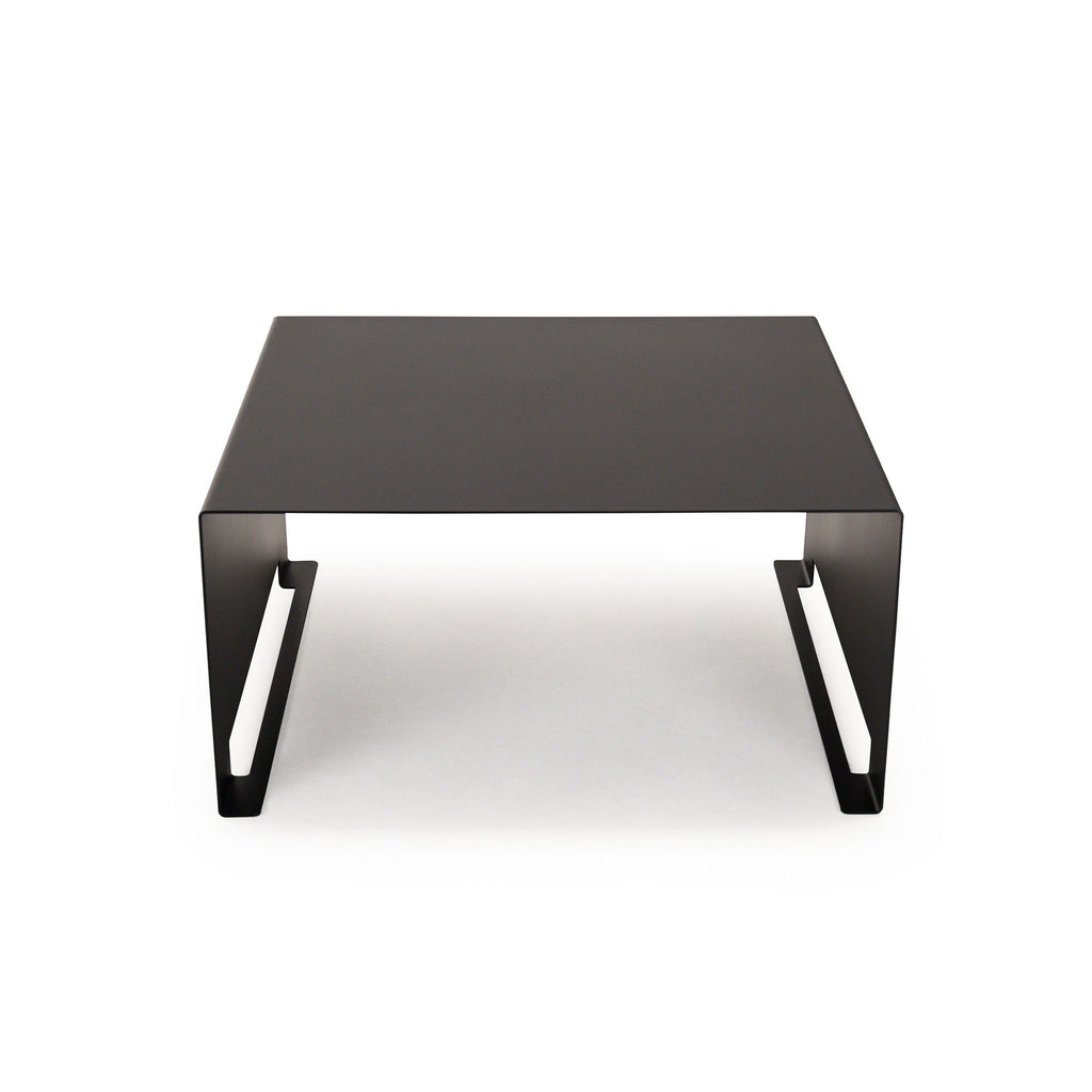 Salontafel Tomas - 80 cm - Zwart Alluminium