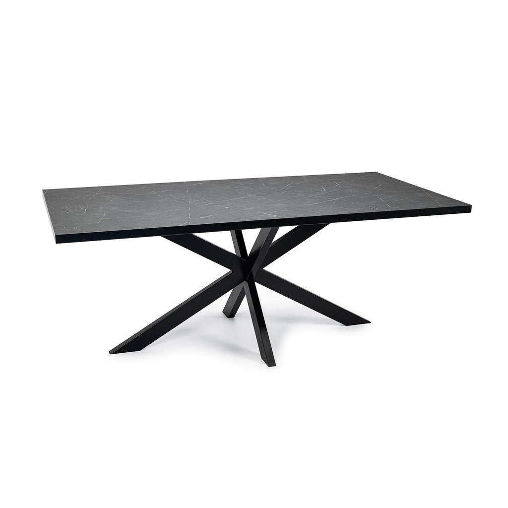 Eettafel Gijs - 240 cm - Zwart Marmer