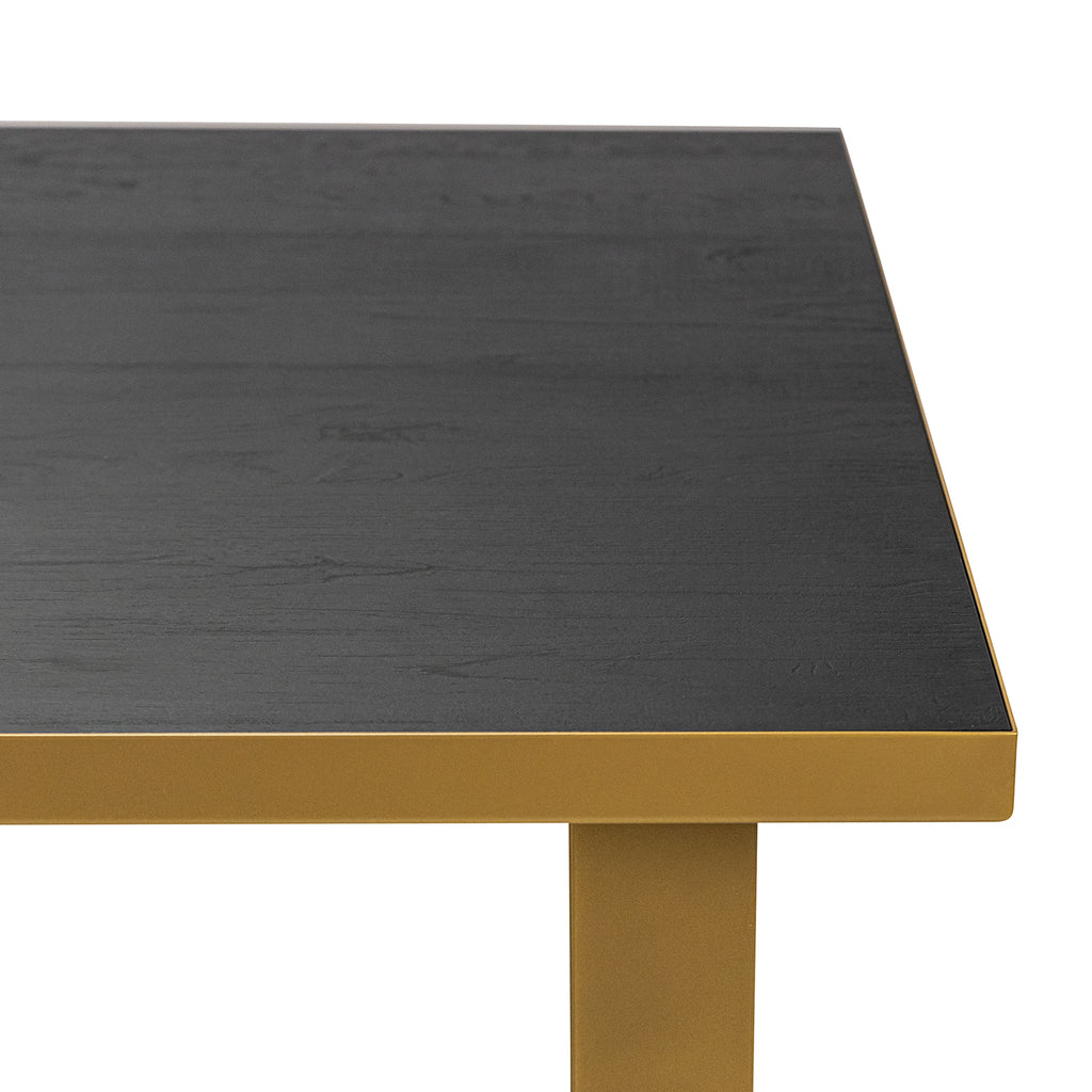 Eettafel Joop - 180 cm - Zwart Eikenhout