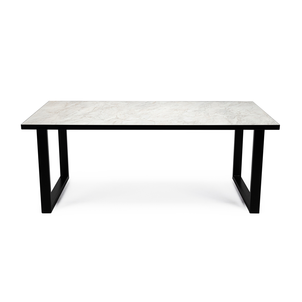 Eettafel Joop - 180 cm - Wit Marmer