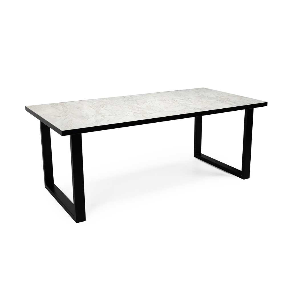 Eettafel Joop - 180 cm - Wit Marmer