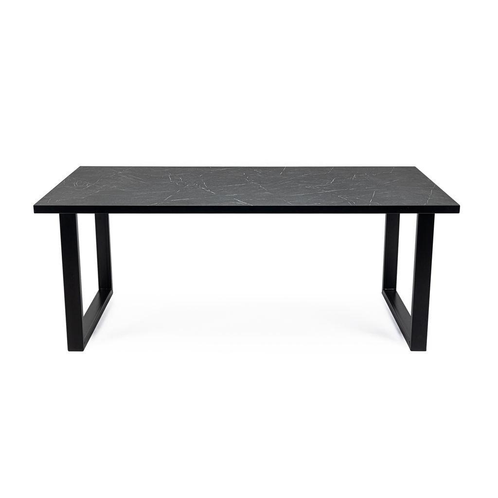 Eettafel Joop - 180 cm - Zwart Marmer