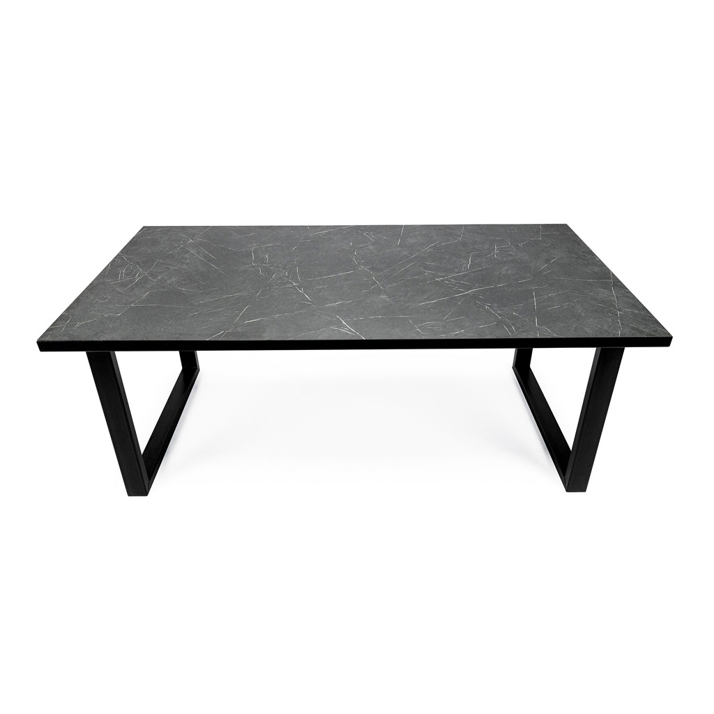 Eettafel Joop - 180 cm - Zwart Marmer