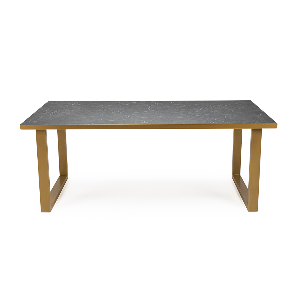 Eettafel Joop - 240 cm - Zwart Marmer