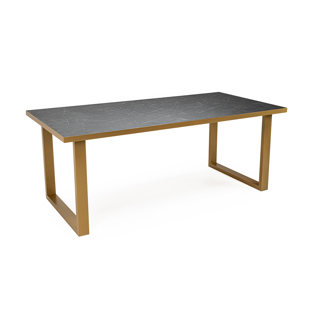 Eettafel Joop - 240 cm - Zwart Marmer