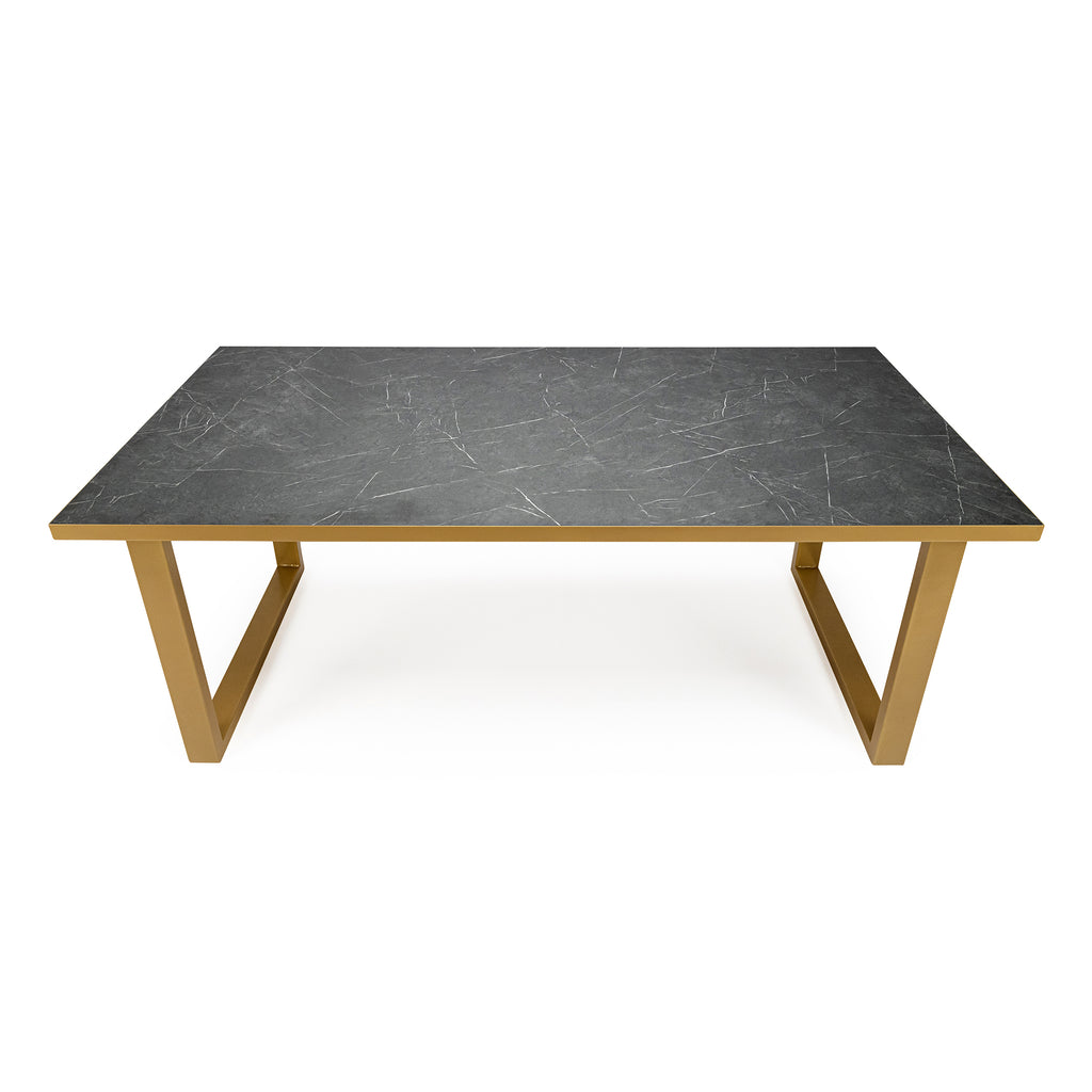 Eettafel Joop - 240 cm - Zwart Marmer