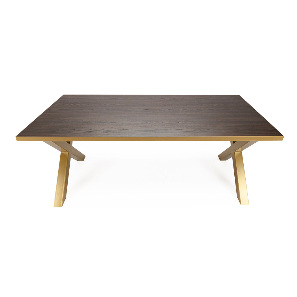 Eettafel Roos - 180 cm - Bruin Hout