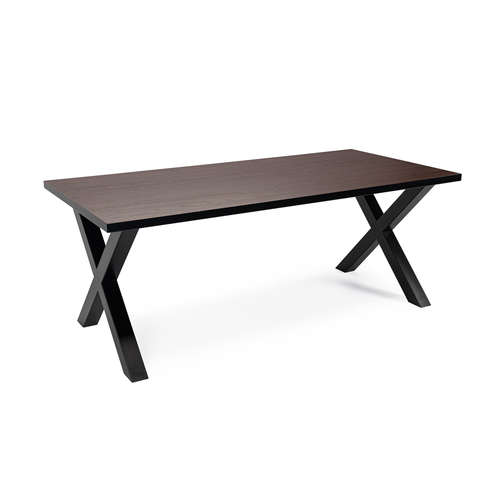 Eettafel Roos - 180 cm - Bruin Hout