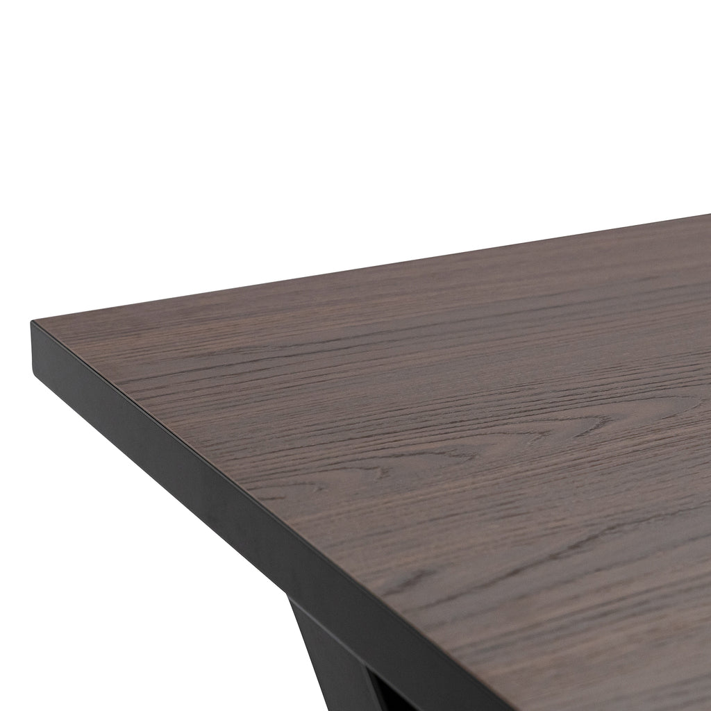 Eettafel Roos - 180 cm - Bruin Hout