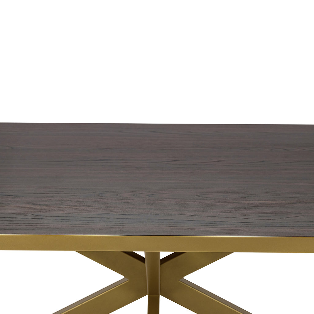 Eettafel Noud - 180 cm - Bruin Hout