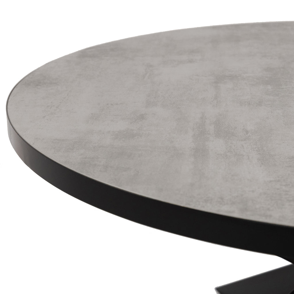 Eettafel Daan - 120 cm - Beton