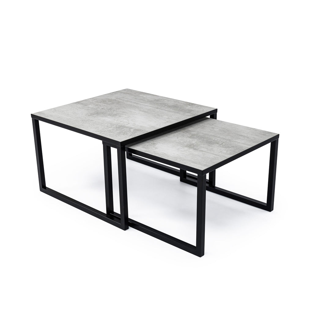 Salontafelset Lisa - 65 cm - Beton