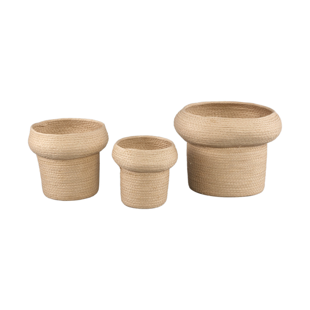 Pot Summera - Crème - Border (set van 3)