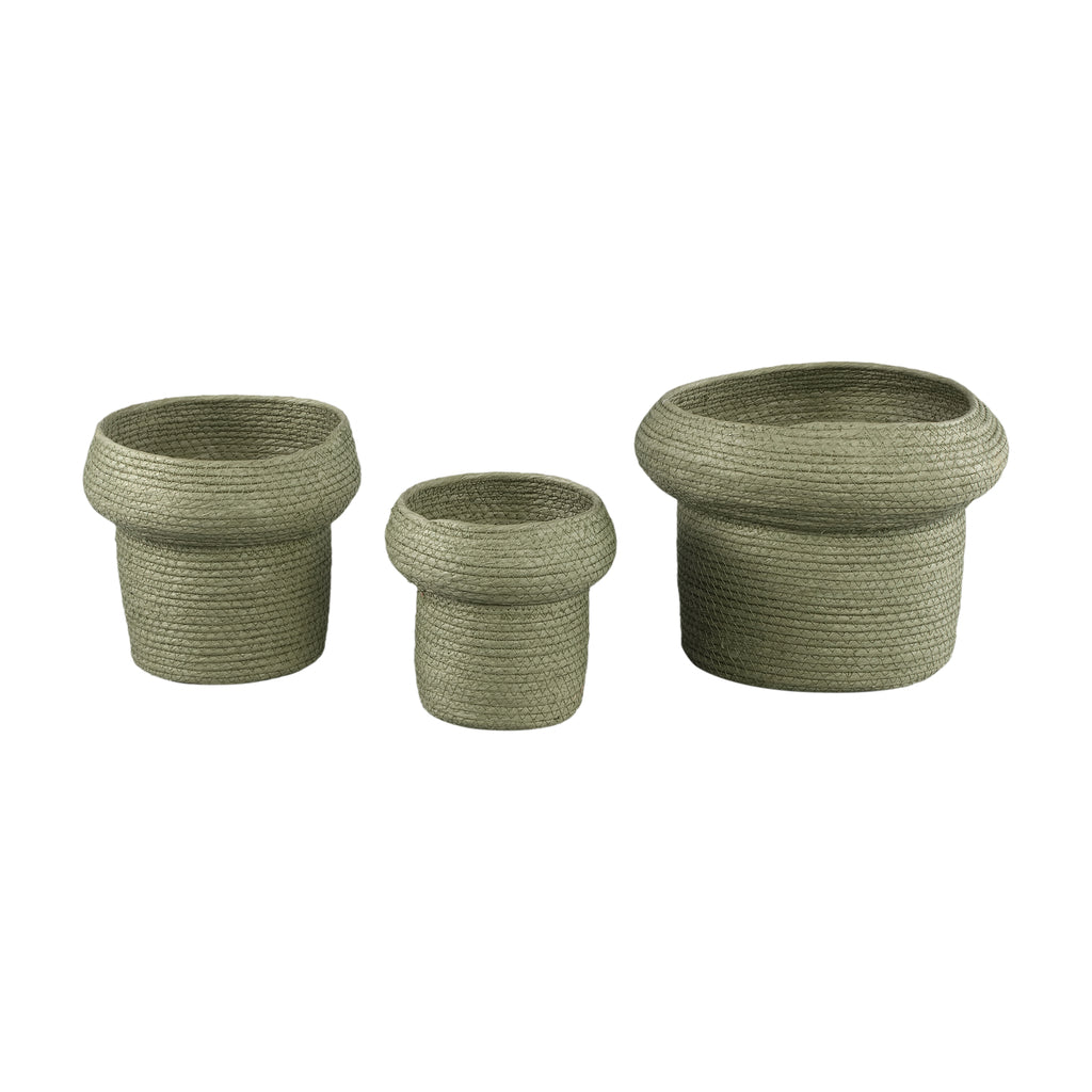 Pot Summera - Groen - Border (set van 3)