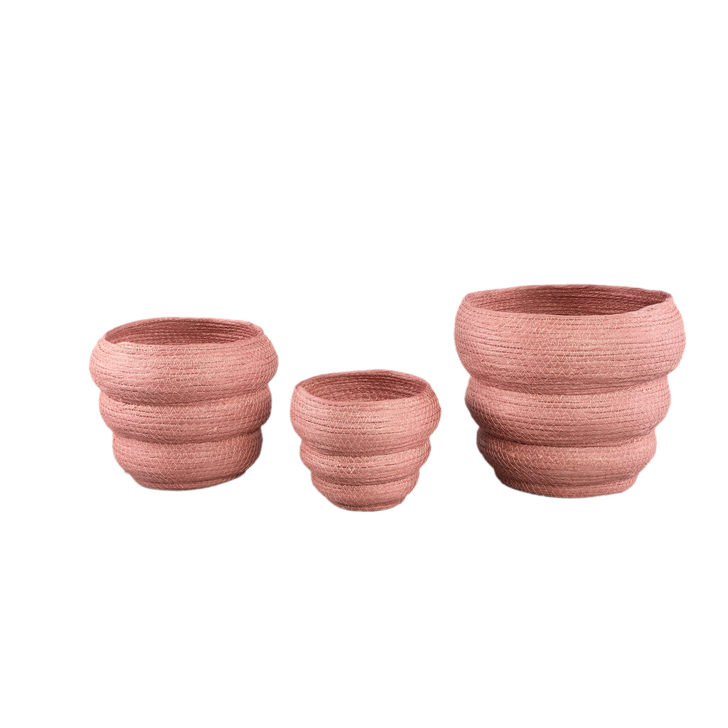 Pot Summera - Roze - Layered (set van 3)