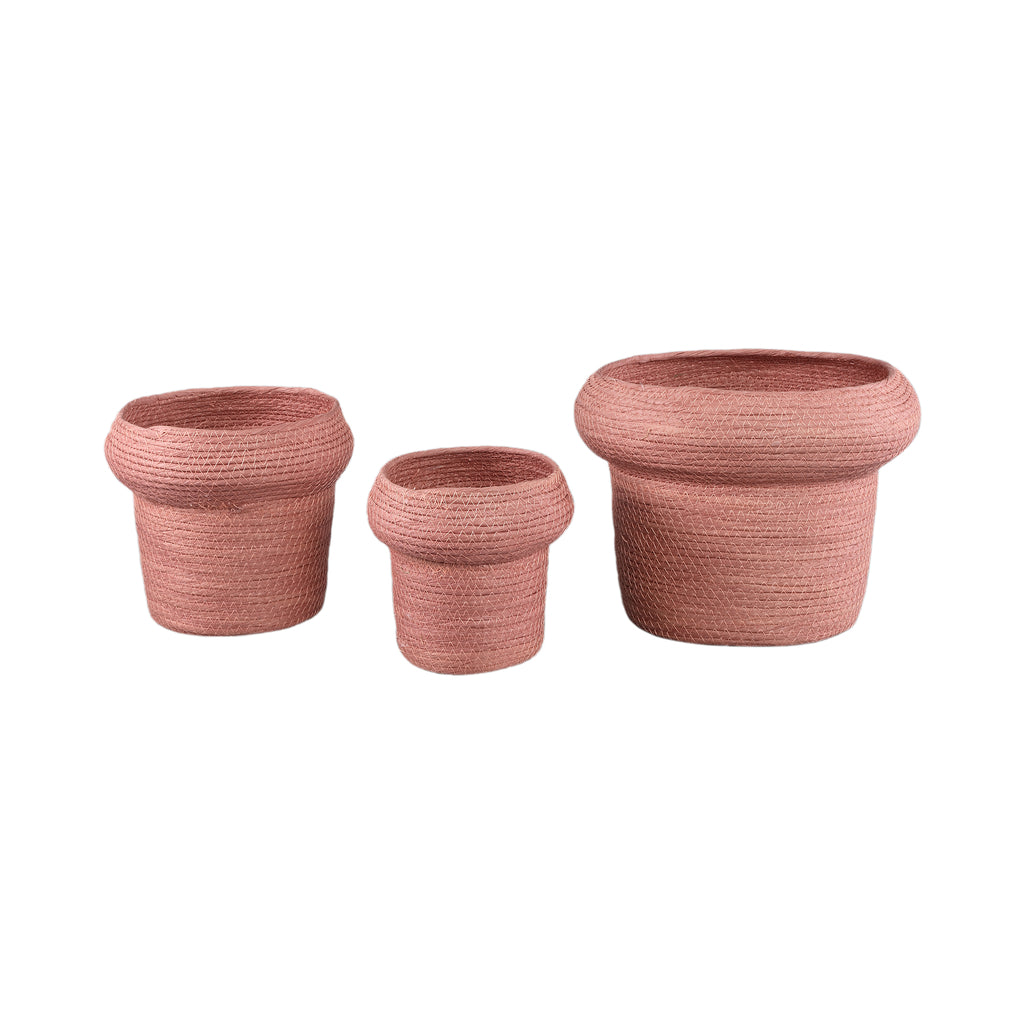 Pot Summera - Roze - Border (set van 3)