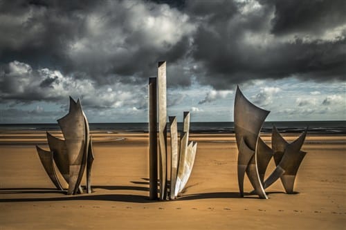 Foto Art - 'Sword beach'