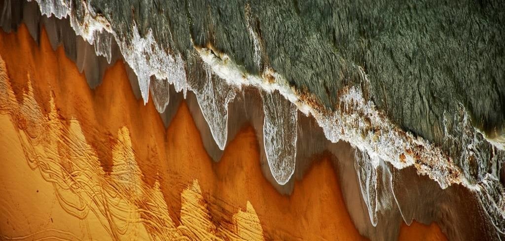 The East China Sea shore