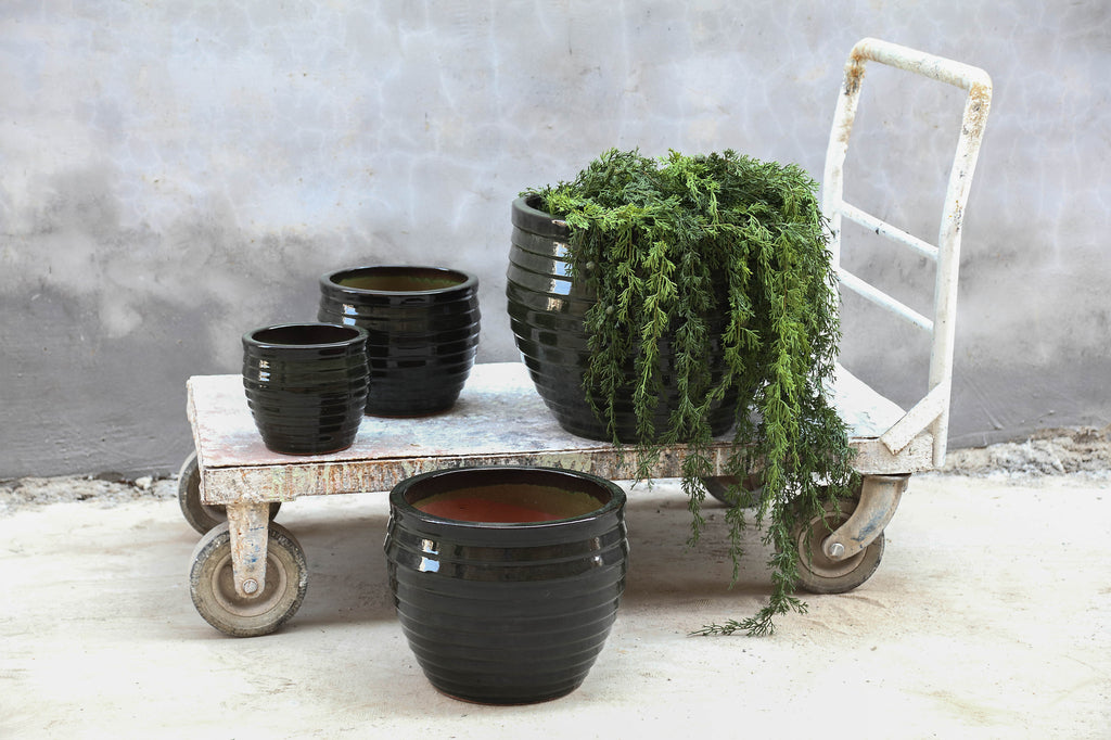 Pot Triston - Groen (set van 4)