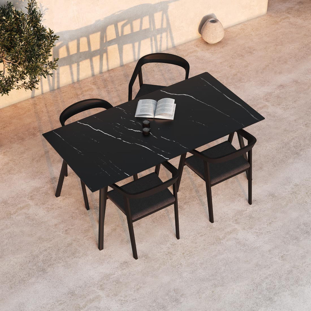 Tuintafel Edith - 280 cm - Nero marquina