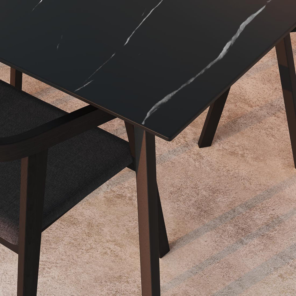 Tuintafel Edith - 300 cm - Nero marquina