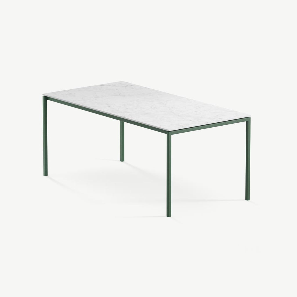 Tuintafel Felix - 240 cm - Zwart - Carrara