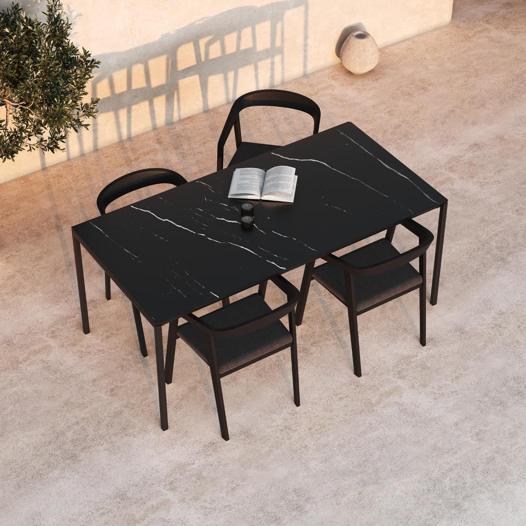 Tuintafel Felix - 200 cm - Nero marquina