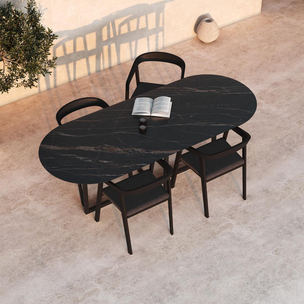 Tuintafel Gustaf - 220 cm - Noir Désir