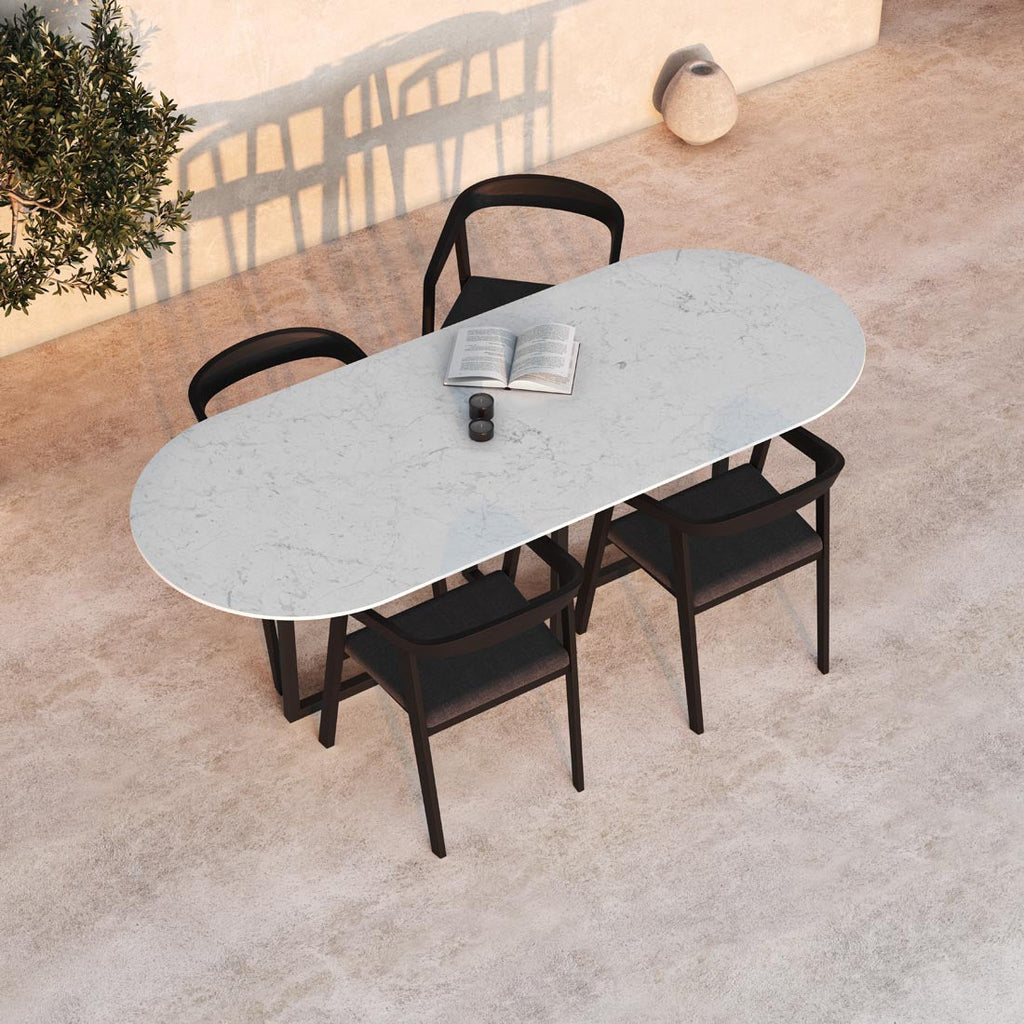 Tuintafel Gustaf - 220 cm - Carrara