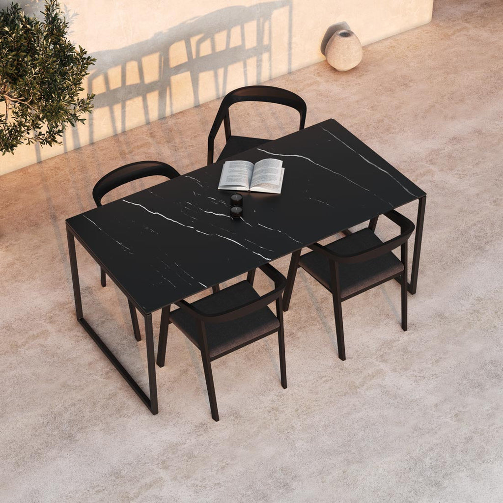 Tuintafel Hugo - 200 cm - Nero marquina