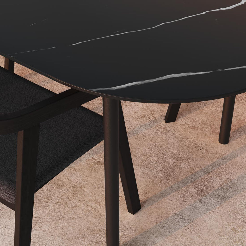 Tuintafel Lewis - 280 cm - Nero marquina