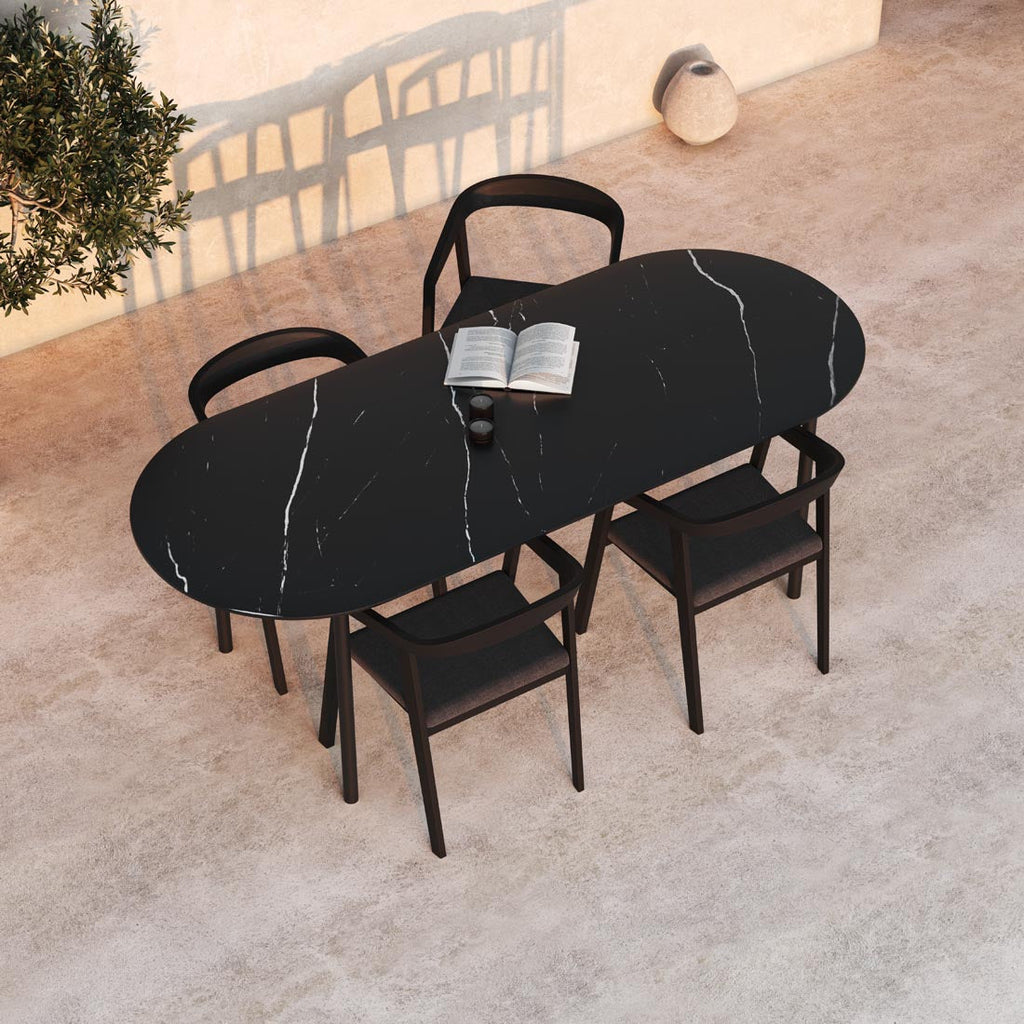 Tuintafel Lewis - 280 cm - Nero marquina